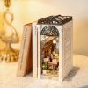 Párizsi hangulat -DIY könyvespoc díszítő - Book nook