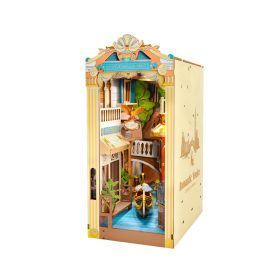 Velencei romantika - DIY könyvespolc díszítő - Book nook