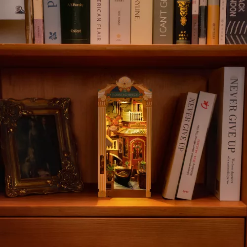 Velencei romantika - DIY könyvespolc díszítő - Book nook
