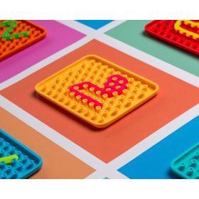   Wiggly Toy - Szenzoros kreatív játék csomag 3 db extra kukaccal