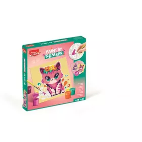   Számfestő készlet,, MAPED CREATIV "Paint by number", cica és nyuszi