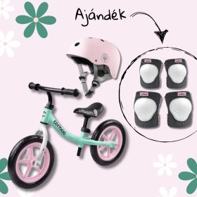   Cariboo csomag - Classic futóbicikli bukósisakkal és ajándék védőfelszereléssel (több színben)