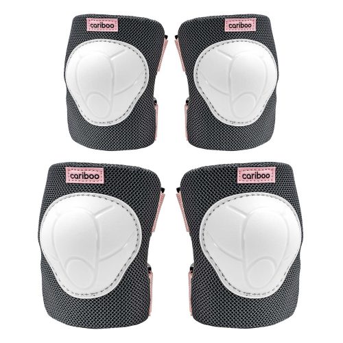 Cariboo csomag - Classic futóbicikli - Pink/Gray bukósisakkal és ajándék védőfelszereléssel