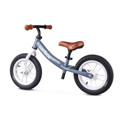 Cariboo csomag - LEDventure futóbicikli - Blue/Brown bukósisakkal és ajándék védőfelszereléssel