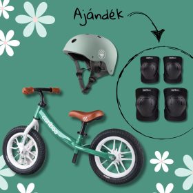   Cariboo csomag - LEDventure futóbicikli bukósisakkal és ajándék védőfelszereléssel (több színben)