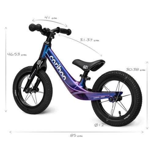 Cariboo csomag - Magnesium Air Futóbicikli bukósisakkal és ajándék védőfelszereléssel (több színben)