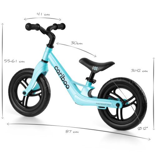 Cariboo csomag - Magnesium Pro futóbicikli - Blue bukósisakkal és ajándék védőfelszereléssel