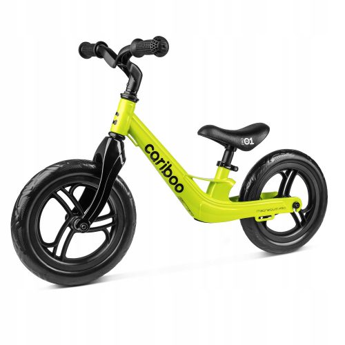 Cariboo csomag - Magnesium Pro futóbicikli - Lime bukósisakkal és ajándék védőfelszereléssel