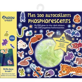  Auzou Sötétben világító matricacsomag 200 db-os