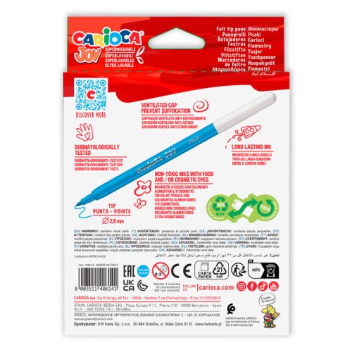 Carioca - Joy filctoll 12 db-os