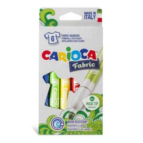 Carioca - Fabric filctoll 6 db-os