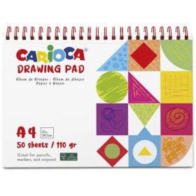 Carioca - Rajzlap tömb A4-es 50 oldalas  