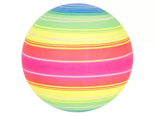 Neon gumilabda eltérő mintával - 22 cm 