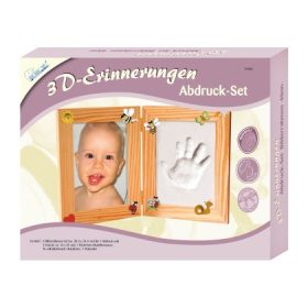 Mammut 3D-s emléknyomat - Baby képkeret