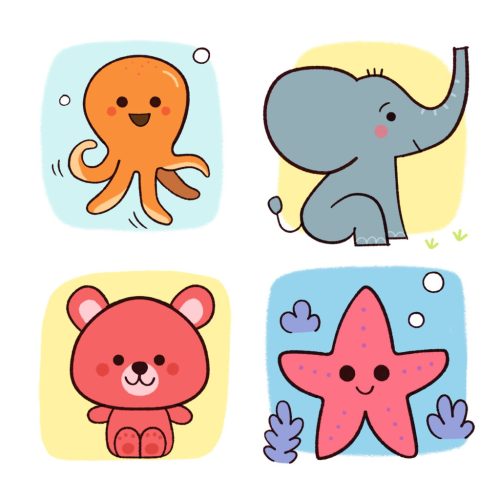 Djeco Rajzolás lépésről lépésre - Állatkölykök