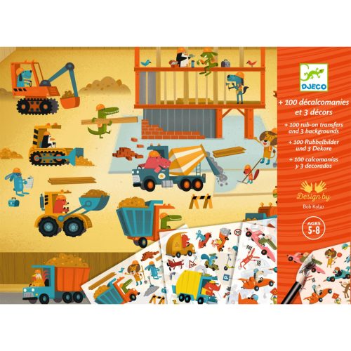 Djeco Satírozó képkészítés - Aszfalt - Asphalt