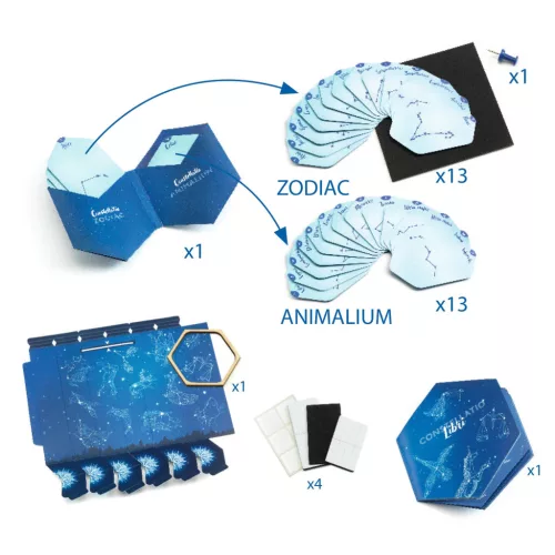 Djeco Csináld magad!  Csillagkép nézegető - Constellations