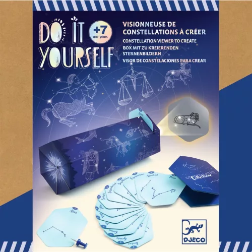 Djeco Csináld magad!  Csillagkép nézegető - Constellations