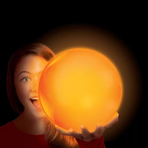 NSI,Leddel világító Tiny Glowzilla Wubble - Neon narancs 30 cm