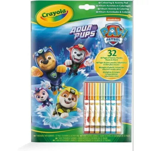Crayola Színező és matricázó füzet - Gabi babaháza