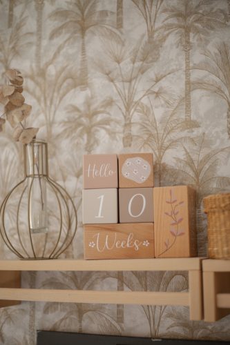 Label Label Fa mérföldkőkockák - Nugát