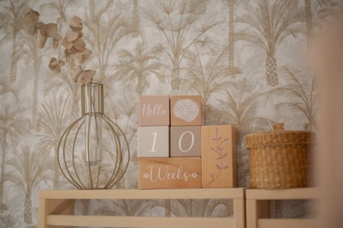 Label Label Fa mérföldkőkockák - Nugát