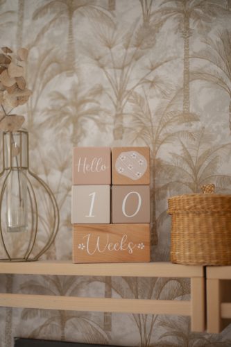 Label Label Fa mérföldkőkockák - Nugát