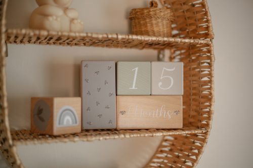 Label Label Fa mérföldkőkockák - Oliva