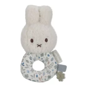 Little Dutch - Miffy plüss csörgő -  Lucky Leaves