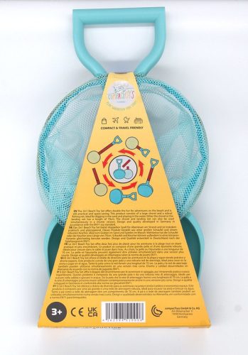 CompacToys 2az1-ben Strandjáték, lapát és háló