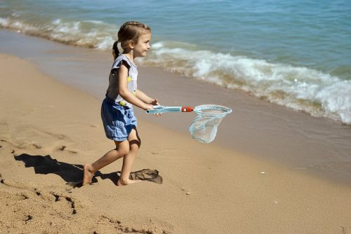 CompacToys 2az1-ben Strandjáték, lapát és háló