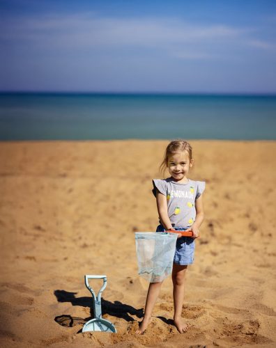 CompacToys 2az1-ben Strandjáték, lapát és háló