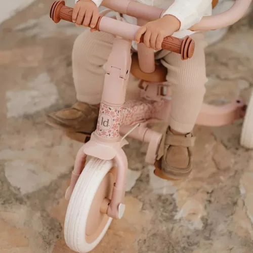 Little Dutch szülőkormányos tricikli - Fairy Floral
