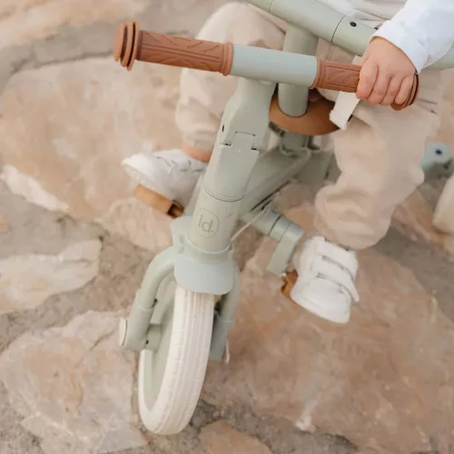 Little Dutch szülőkormányos tricikli - Green