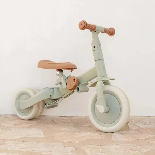 Little Dutch szülőkormányos tricikli - Green