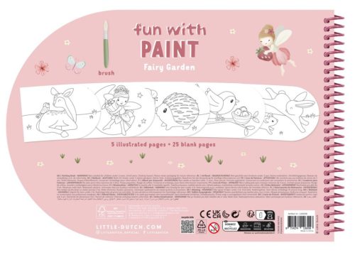 Little Dutch kifestő könyv Fairy Garden