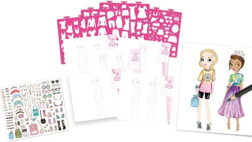 Crayola Creations Divattervező rajzkészlet