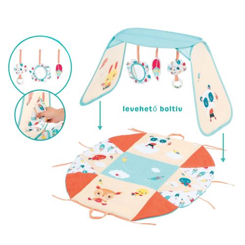 LUDI 3 az 1-ben átalakítható játszószőnyeg
