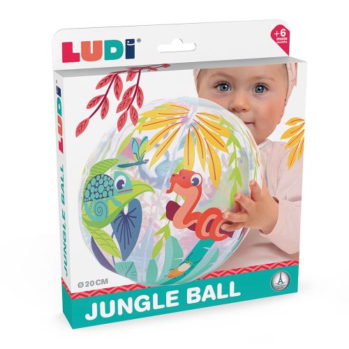 LUDI Felfújható labda - Dzsungel