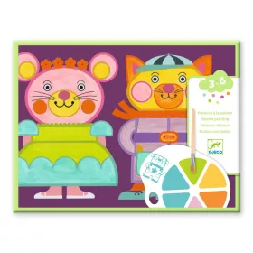   Djeco Palettafestés - Pufók pofik - Palette painting - Chubby cheeks