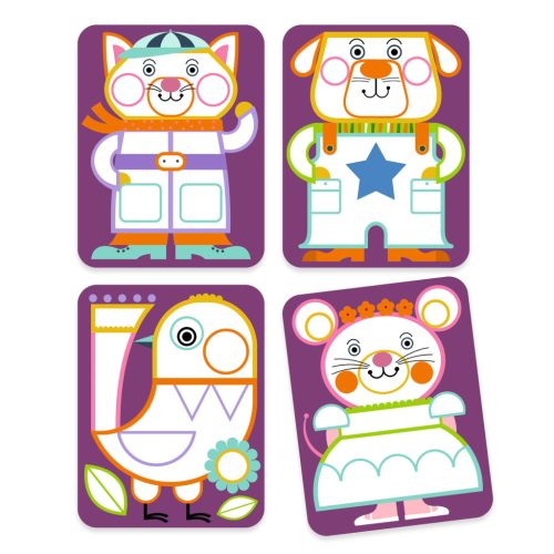 Djeco Palettafestés - Pufók pofik - Palette painting - Chubby cheeks