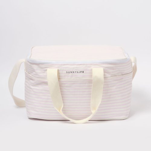 Sunnylife hűtőtáska - Lazy Days Pink Stripe 
