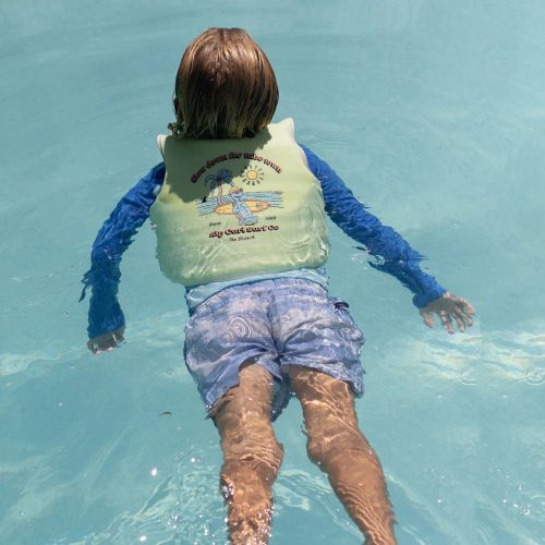 Sunnylife gyerek úszómellény 3-6 év - Shred Turtle Aqua