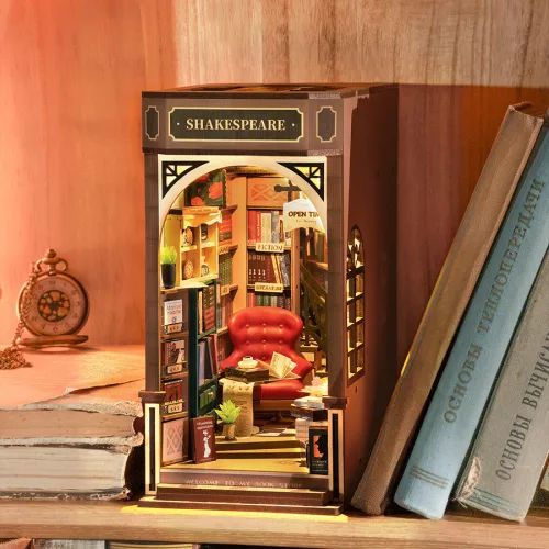 Olvasókuckó-DIY könyvespolc díszítő - Book nook