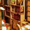 Olvasókuckó-DIY könyvespolc díszítő - Book nook