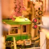 Tokió utcái - Sakura Densya -DIY könyvespolc díszítő Book nook