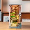 Tokió utcái - Sakura Densya -DIY könyvespolc díszítő Book nook