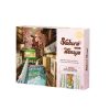 Tokió utcái - Sakura Densya -DIY könyvespolc díszítő Book nook