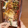 Karácsonyi utca -DIY könyvespolc díszítő - Book nook
