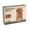 Karácsonyi utca -DIY könyvespoc díszítő - Book nook